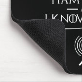 Tapis De Souris J'Exploite Des Radios De Jambon Et Je Connais Les  (Coin)