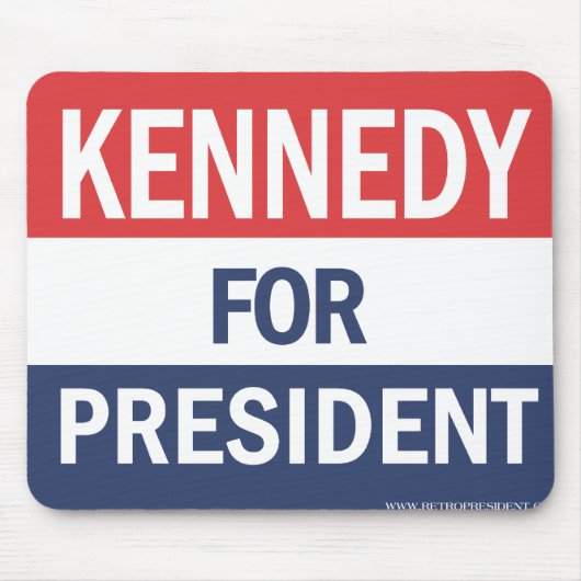 Tapis De Souris JFK-1960 - Customisé (Devant)