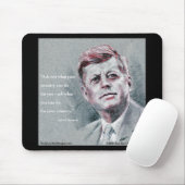 Tapis De Souris JFK & Citation (Avec souris)