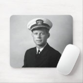 Tapis De Souris JFK portant son uniforme de marine (Avec souris)