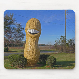 Tapis De Souris Jimmy Carter Peanut souriant - Géorgie des plaine