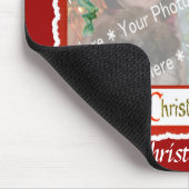 Tapis De Souris Jingle Bells voeux Noël Add-A-Photo Cadre (Coin)