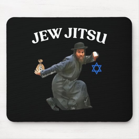 Tapis De Souris Jitsu Juif (Devant)