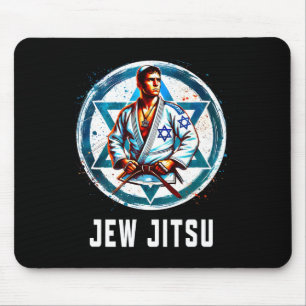 Tapis De Souris Jitsu Karate Funny Hanukkah