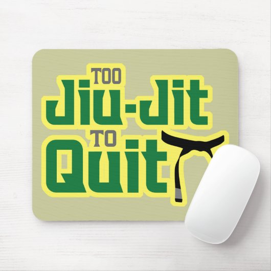 Tapis De Souris Jiu-Jitsu (Avec souris)