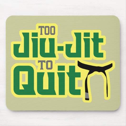 Tapis De Souris Jiu-Jitsu (Devant)