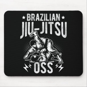 Tapis De Souris Jiu-Jitsu brésilien OSS Jiu-Jitsu brésilien BJJ