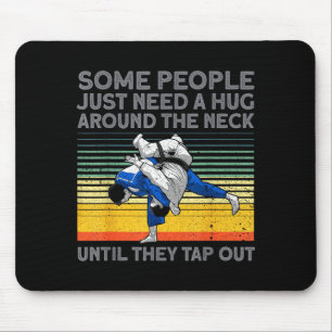 Tapis De Souris Jiu Jitsu Conception Pour Hommes Femmes Enfants Bj