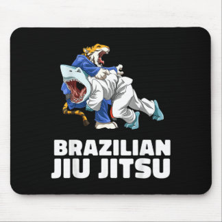 Tapis De Souris Jiu Jitsu Shark Jiu-Jitsu Brésilien MMA Grappling