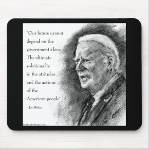 Tapis De Souris Joe Biden & Citation