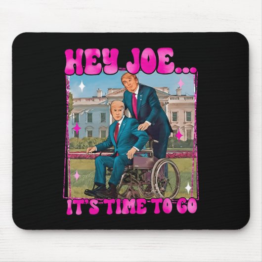 Tapis De Souris Joe Il est temps de faire le vrai bon homme Donald (Devant)