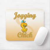 Tapis De Souris Jogging Chick (Avec souris)