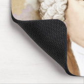 Tapis De Souris Johann Sebastian Bach Portrait en beige (Coin)