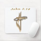 Tapis De Souris John 3:16 (Avec souris)