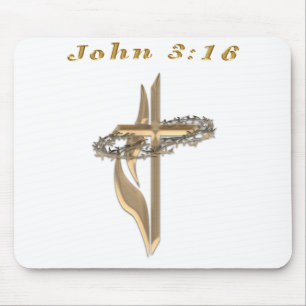 Tapis De Souris John 3:16