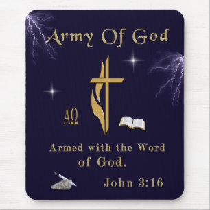 Tapis De Souris John 3:16