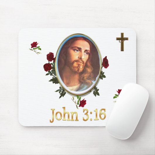 Tapis De Souris John 3:16 (Avec souris)