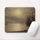 Tapis De Souris John Atkinson Grimshaw | Whitby (huile sur la (Avec souris)