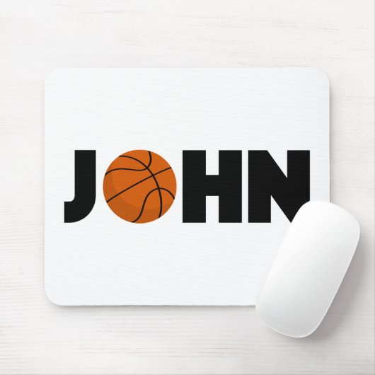 Tapis De Souris John Basketball (Avec souris)