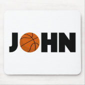 Tapis De Souris John Basketball (Devant)