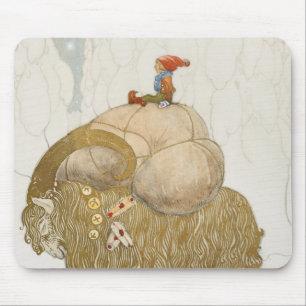 Tapis De Souris John Bauer - La chèvre de Noël