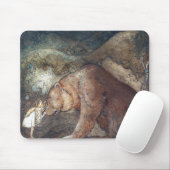 Tapis De Souris John Bauer Poor Little Basse (Avec souris)