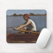 Tapis De Souris John Biglin dans un aviron simple (Avec souris)