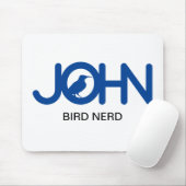 Tapis De Souris John Bird Nerd (Avec souris)
