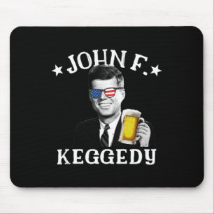 Tapis De Souris John F. Keggedy Drunk Président Kennedy Jfk 4e de