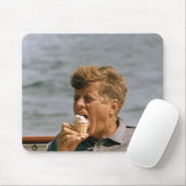 Tapis De Souris John F Kennedy Fumer (Avec souris)