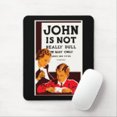 Tapis De Souris John n'est pas vraiment nul (Avec souris)