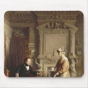 Tapis De Souris John Sheepshanks et sa domestique