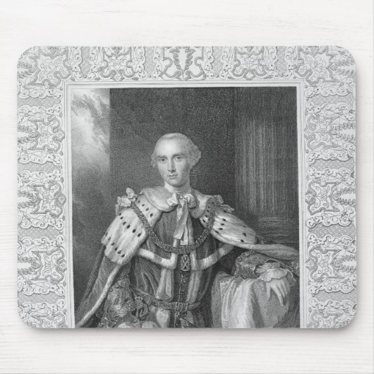 Tapis De Souris John Stuart, troisième comte de Bute, gravé (Devant)
