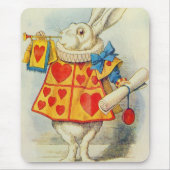 Tapis De Souris John Tenniel | Le lapin blanc (Devant)