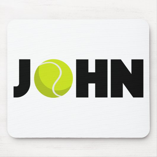 Tapis De Souris John Tennis (Devant)