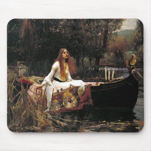 Tapis De Souris John William Waterhouse La Dame De Shalott (Devant)