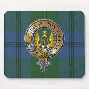 Tapis De Souris Johnstone Tartan & Badge