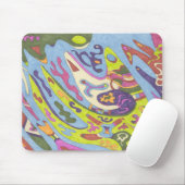 Tapis De Souris Joie, abstraite (Avec souris)