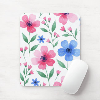 Tapis De Souris Joie de Fleur d'Eau de Rose