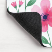 Tapis De Souris Joie de Fleur d'Eau de Rose (Coin)