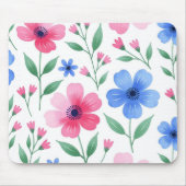 Tapis De Souris Joie de Fleur d'Eau de Rose (Devant)