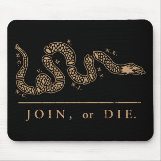 Tapis De Souris Joignez ou mourez libertaire