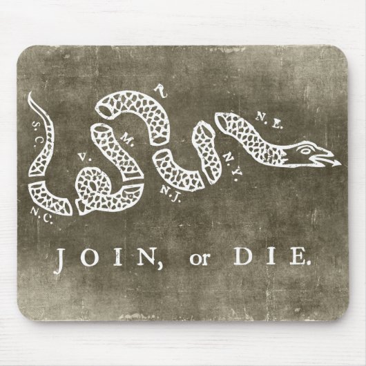 Tapis De Souris Joignez ou mourez Mousepad (Devant)