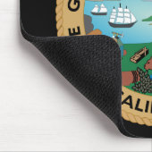 Tapis De Souris Joint Mousepad d'état de la Californie (Coin)