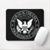 Tapis De Souris Joint présidentiel de Barack Obama Mousepad 2008 (Avec souris)