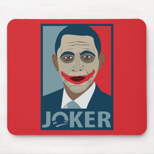 Tapis De Souris Joker d'Anti-Obama (Devant)