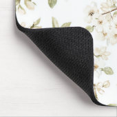 Tapis De Souris Joli arbre à fleurs crème (Coin)