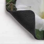 Tapis De Souris Joli blanc Convolvulus Fleur Mousepad (Coin)
