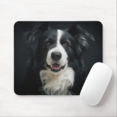 Tapis De Souris Joli Border Collie (Avec souris)