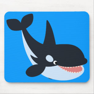 Tapis De Souris Joli Cartoon Killer Whale Mousepad